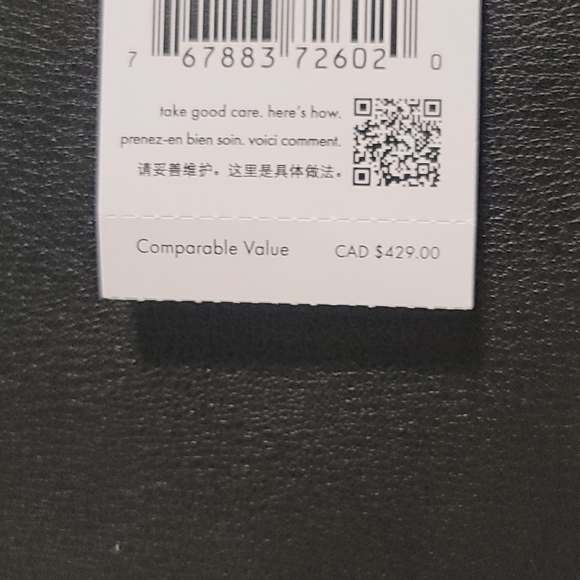 Kate Spade Harper Black Leather Satchel Crossbody Tote Bag - Picture 4 of 5